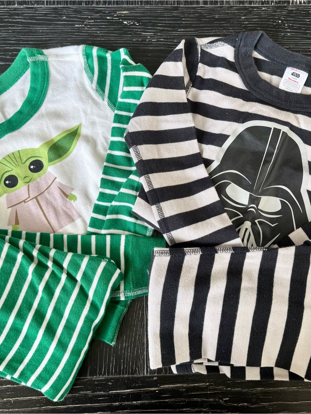 Star Wars Kids Pajama Sets Bundle, Hanna brand, size 6-7